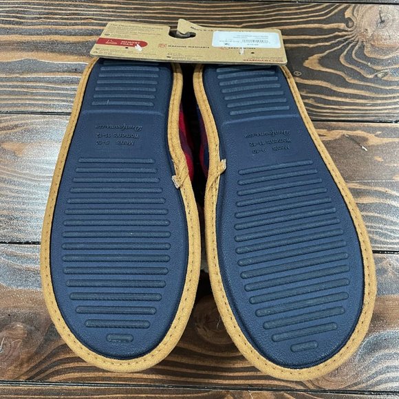 5/$20 NEW Women’s 11-12 DEARFOAMS Plaid LIL BEAR Clog Slippers - Picture 9 of 10